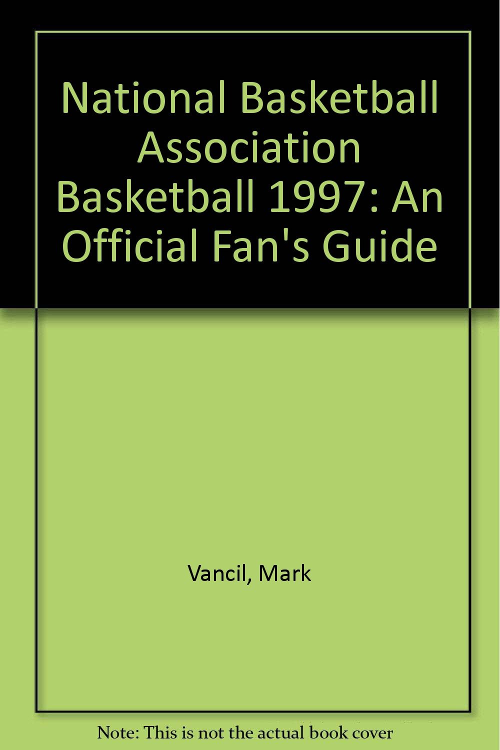 National Basketball Association Basketball book