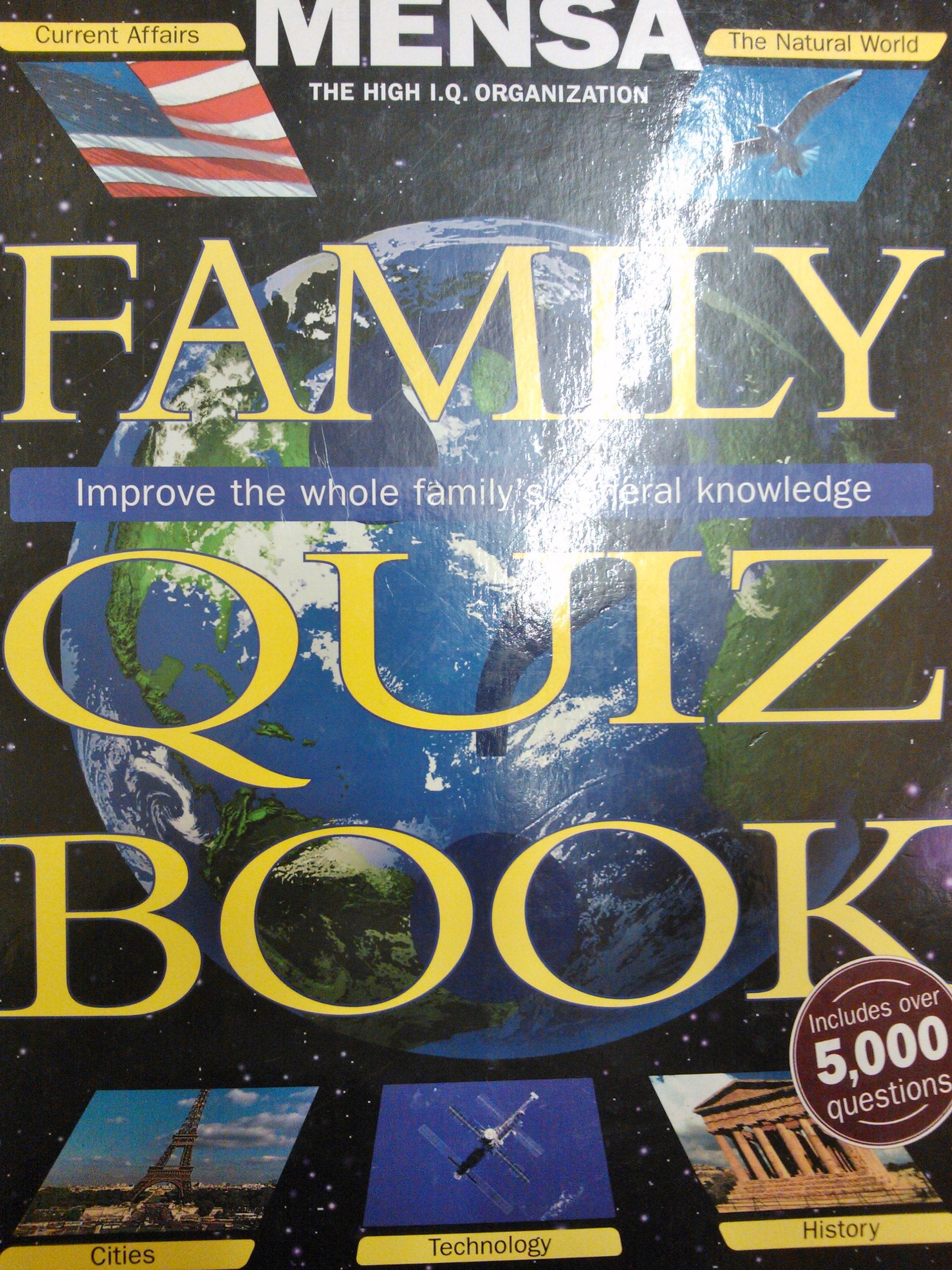 Mensa Family Quiz Book book