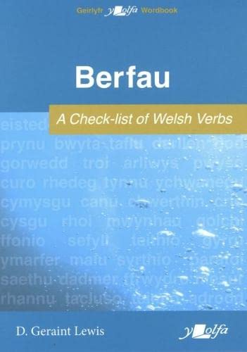 Llyfr Berfau, Y: A Check-list of Welsh Verbs Social Sciences
