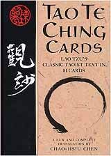 Tao TE Ching Cards: Lao Tzu's Classic Taoist Text in 81 Cards book