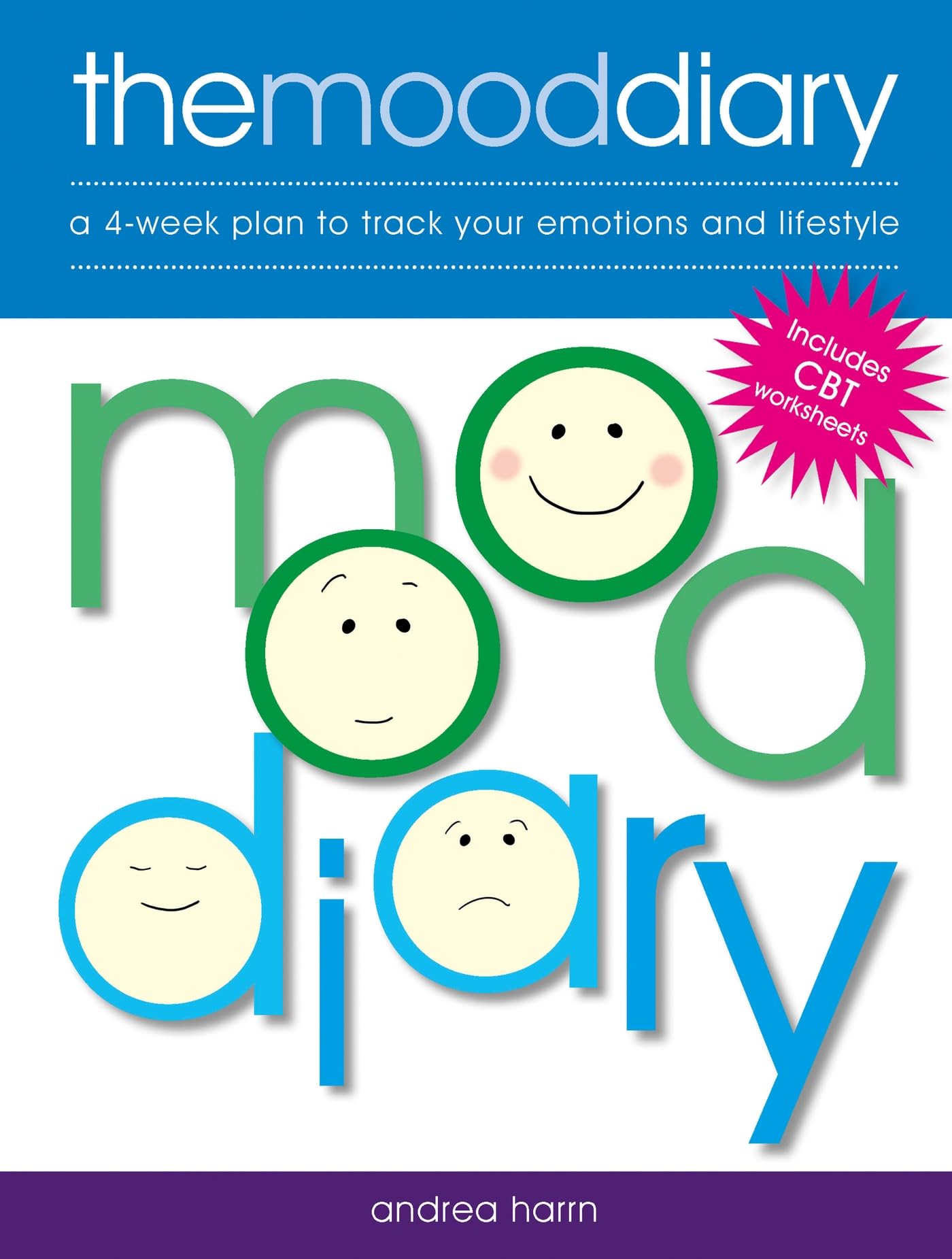 Mood Diary: A 4-week plan to track your emotions and lifestyle (MOOD series) Psychology