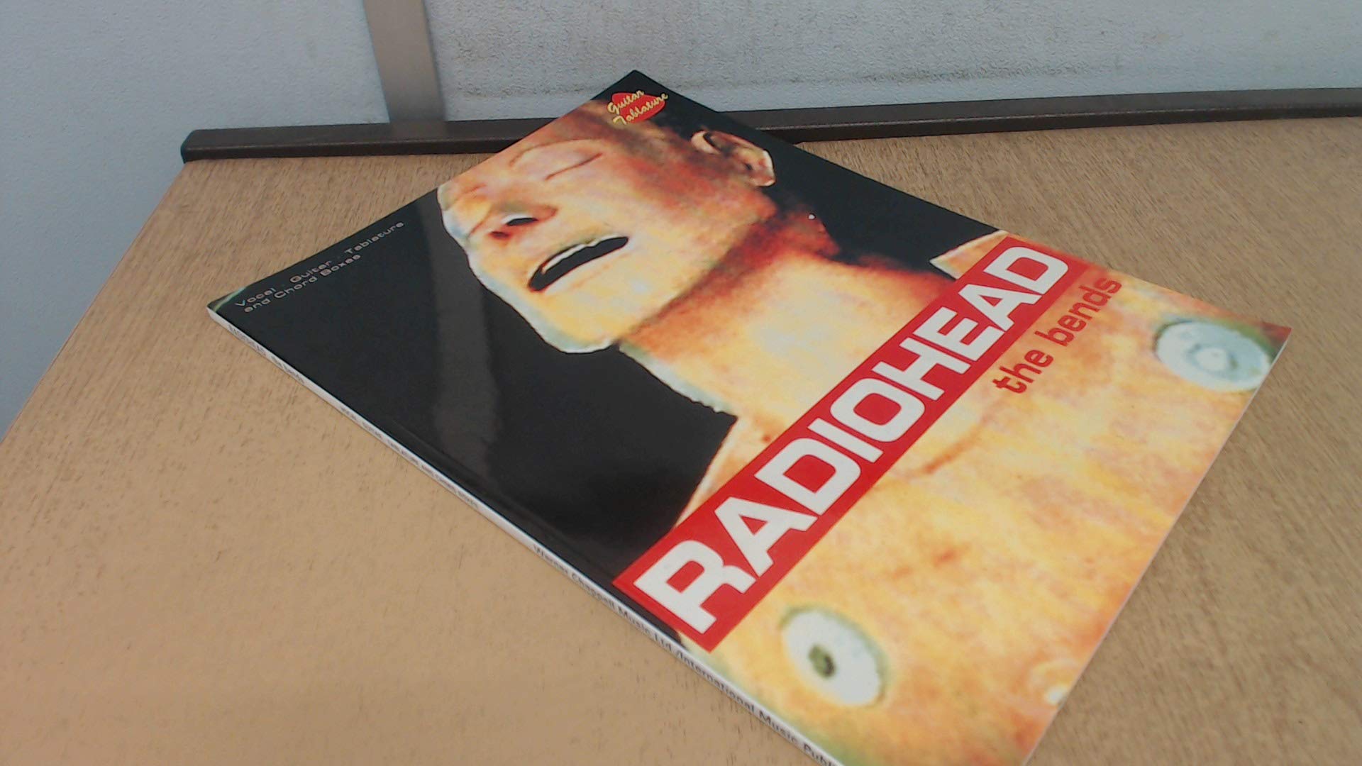 "Radiohead": The Bends - Vocal-Guitar-Tablature and Chord Boxes Sheet Music