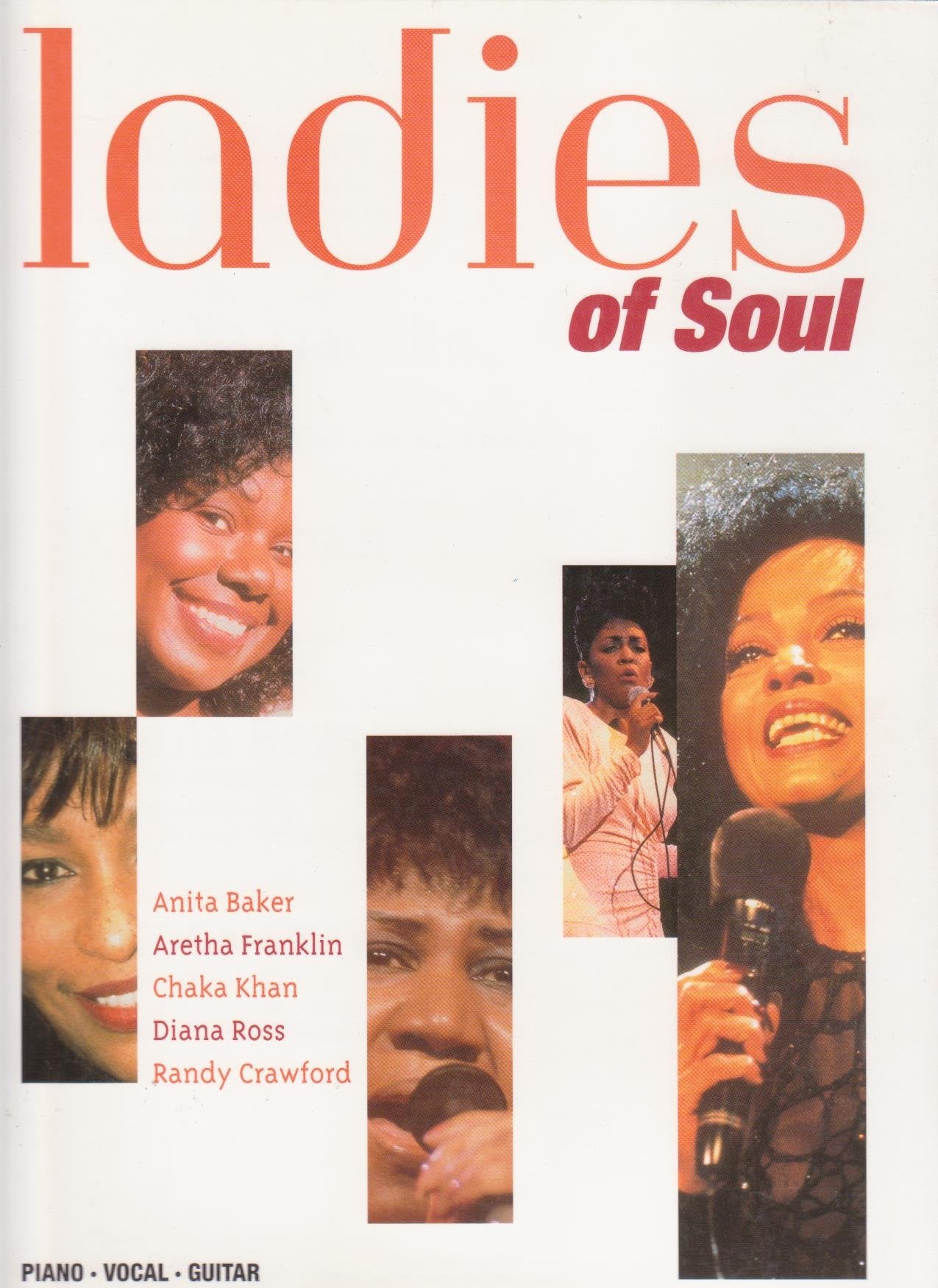 Ladies of Soul: Piano, Vocal, Guitar Sheet Music