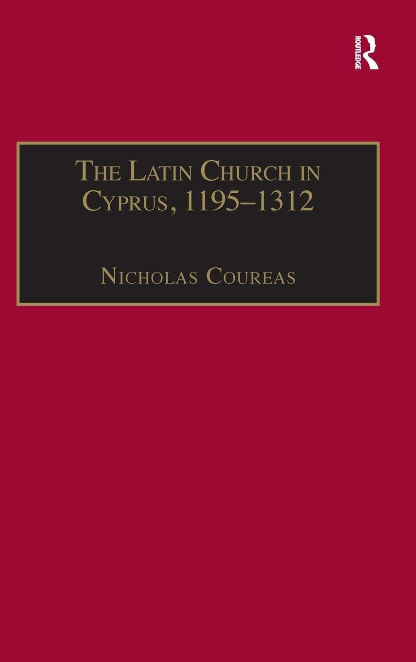 The Latin Church in Cyprus, 1195-1312 Philosophy