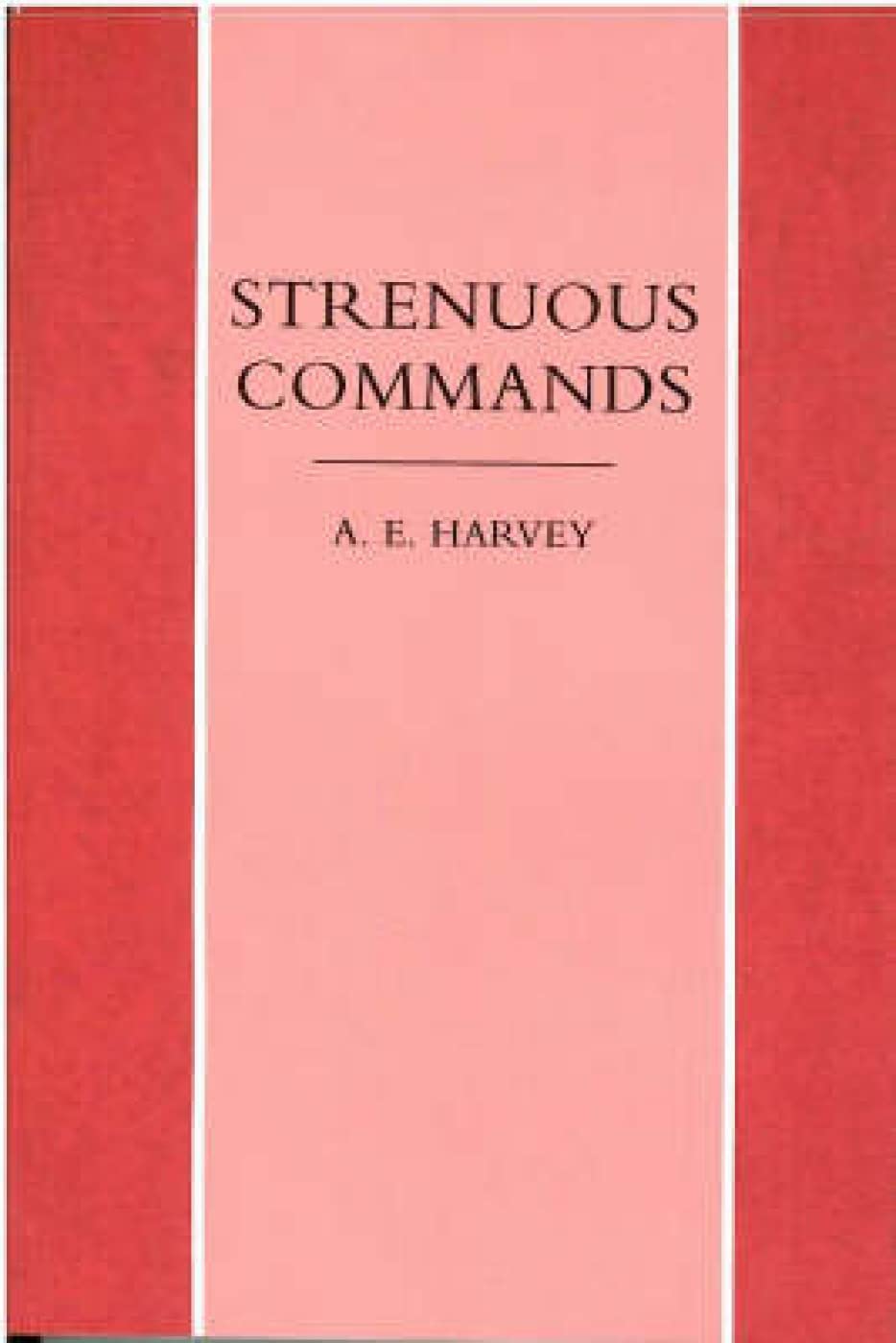 Strenuous Commands: Ethic of Jesus Second hand books on Religion & Esotericism