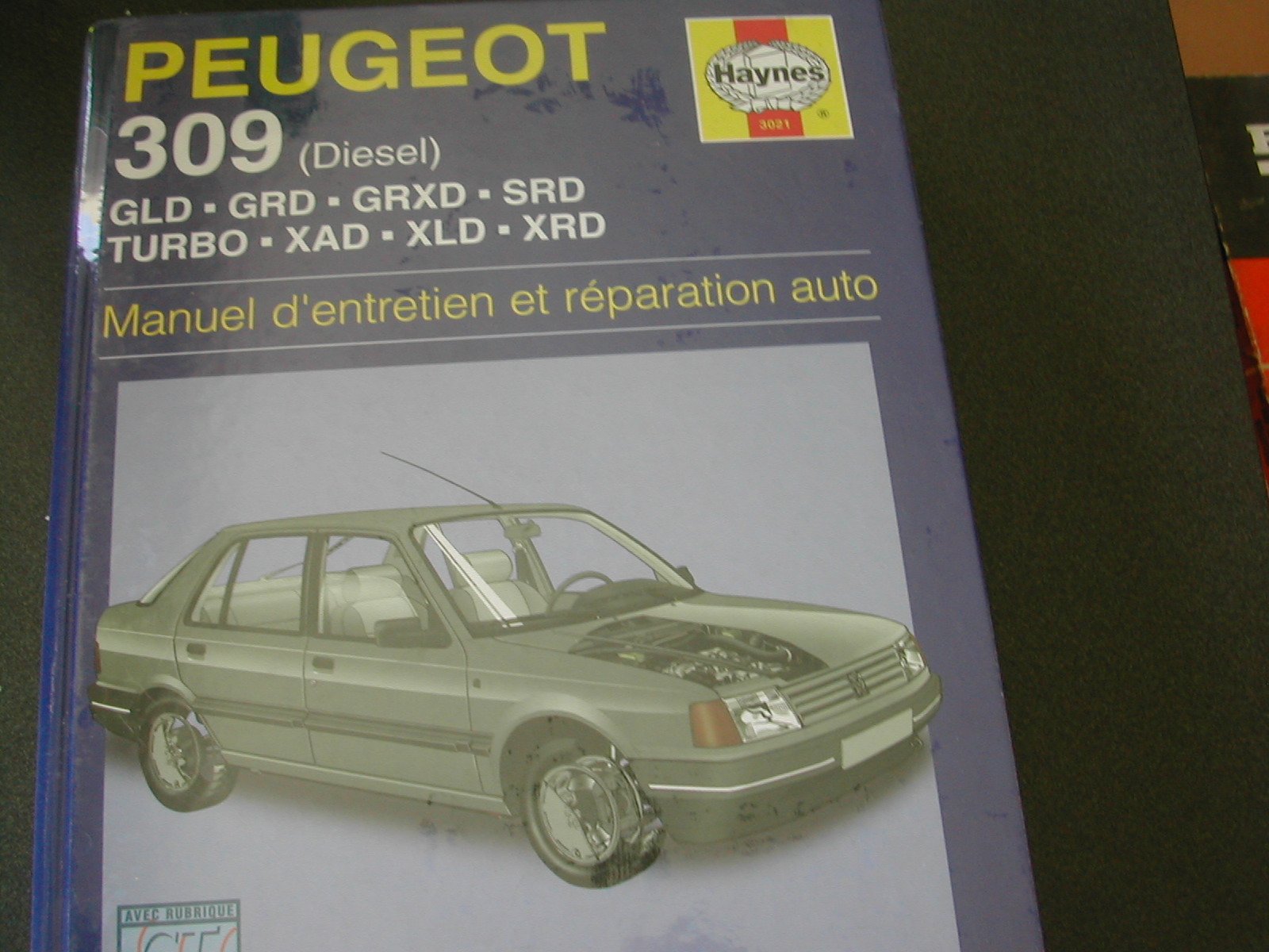 Peugeot 309 Diesel (French service & repair manuals) book