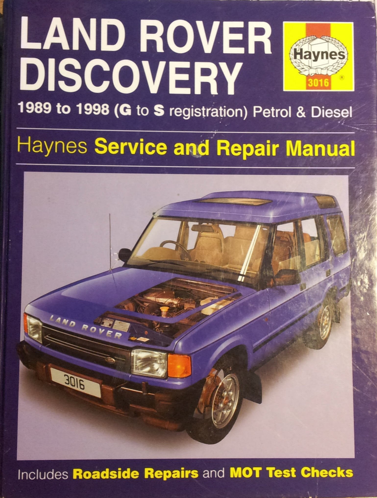 Land Rover Discovery Diesel Service and Repair Manual book