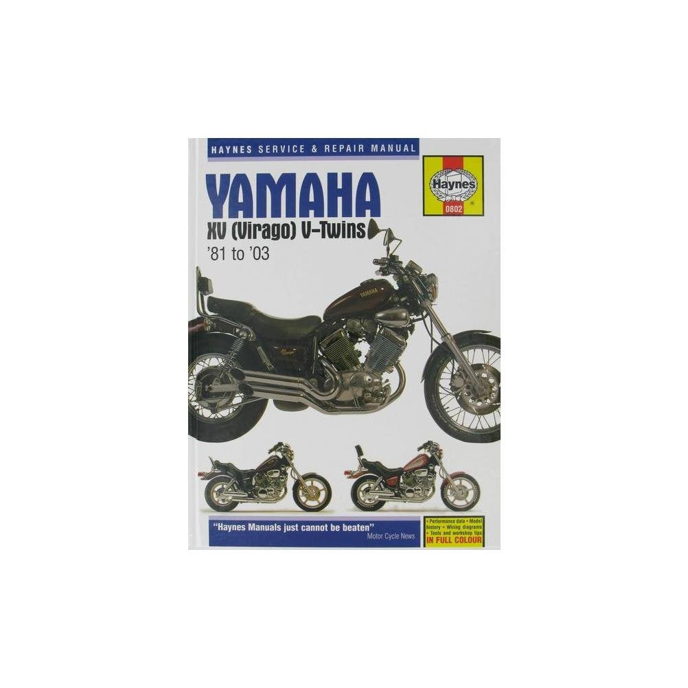 Yamaha XV V-Twins: Service and Repair Manual '81 to '96 book