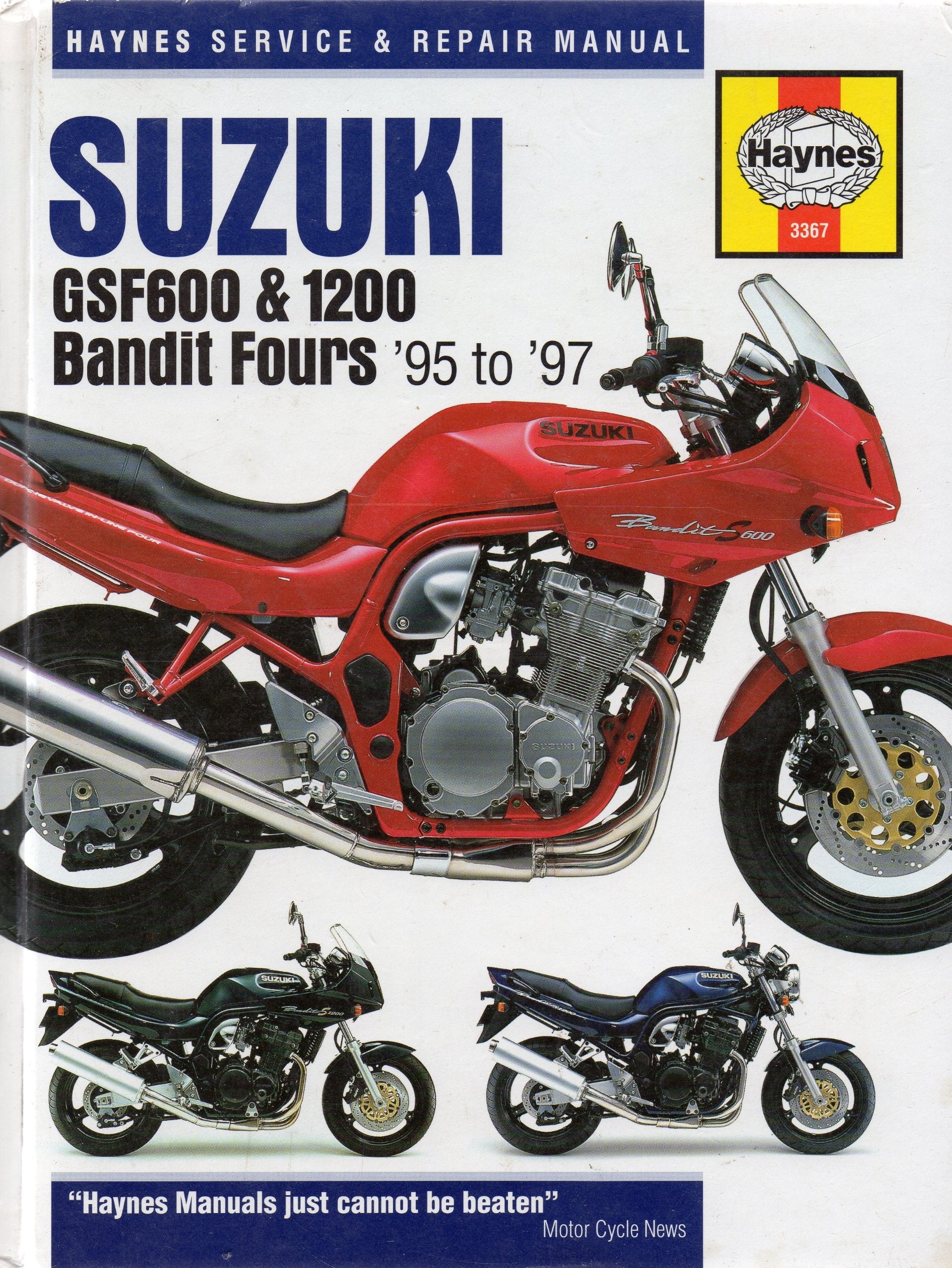 Suzuki Gsf600 & 1200 Bandit Fours Service and Repair Manual: 1995 - 1997 (Haynes Service and Repair Manual Series) Books