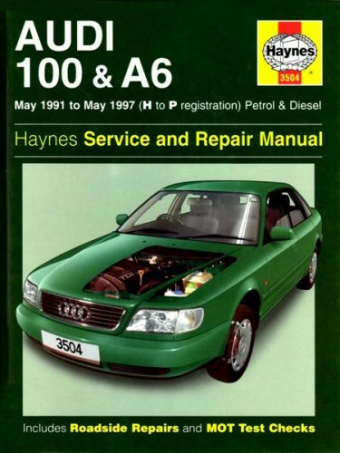 Audi 100 and A6 (1991-97) Service and Repair Manual book
