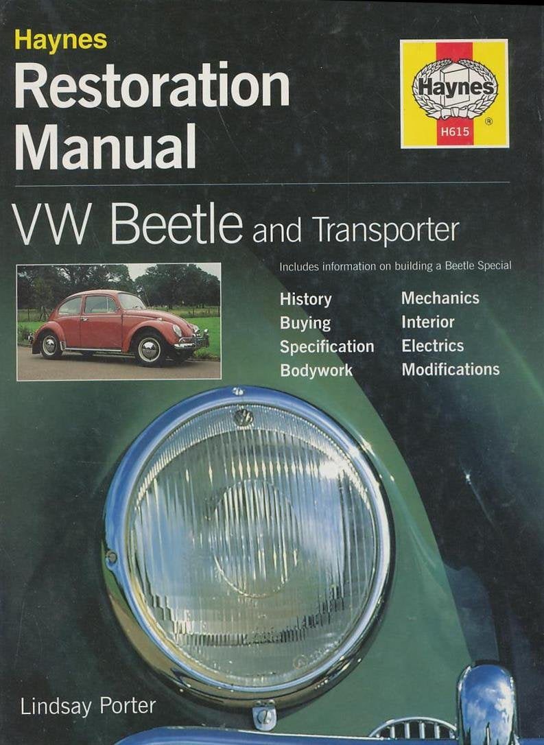 VW Beetle and Transporter Restoration Manual (Haynes Restoration Manuals) Leisure, Home & Garden