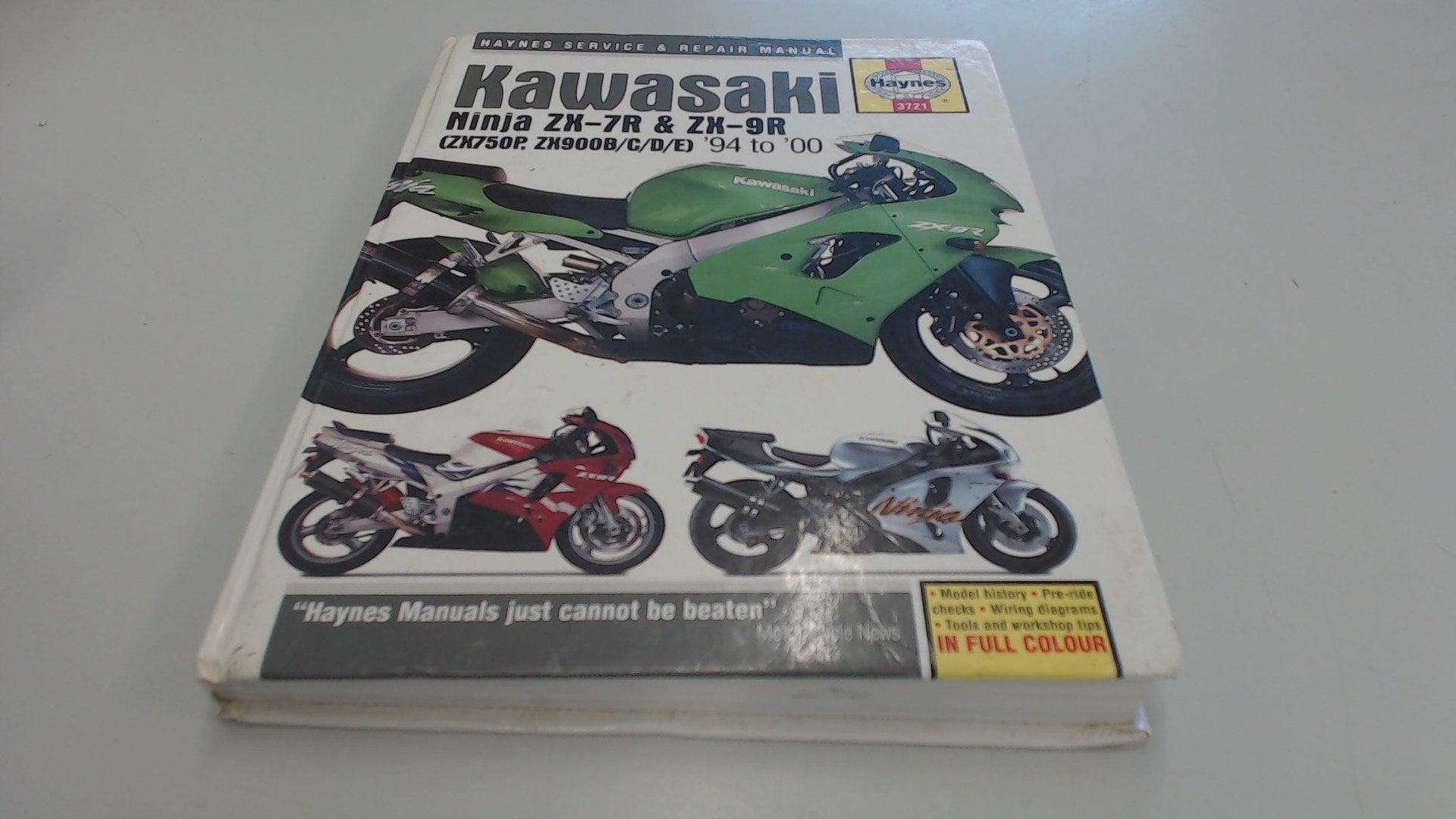 Kawasaki Ninja Zx-7R and Zx-9R Service and Repair Manual book