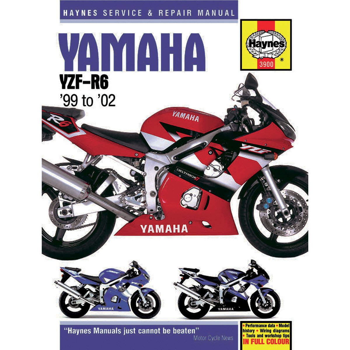 Yamaha YZF-R6 '99 to '02 book