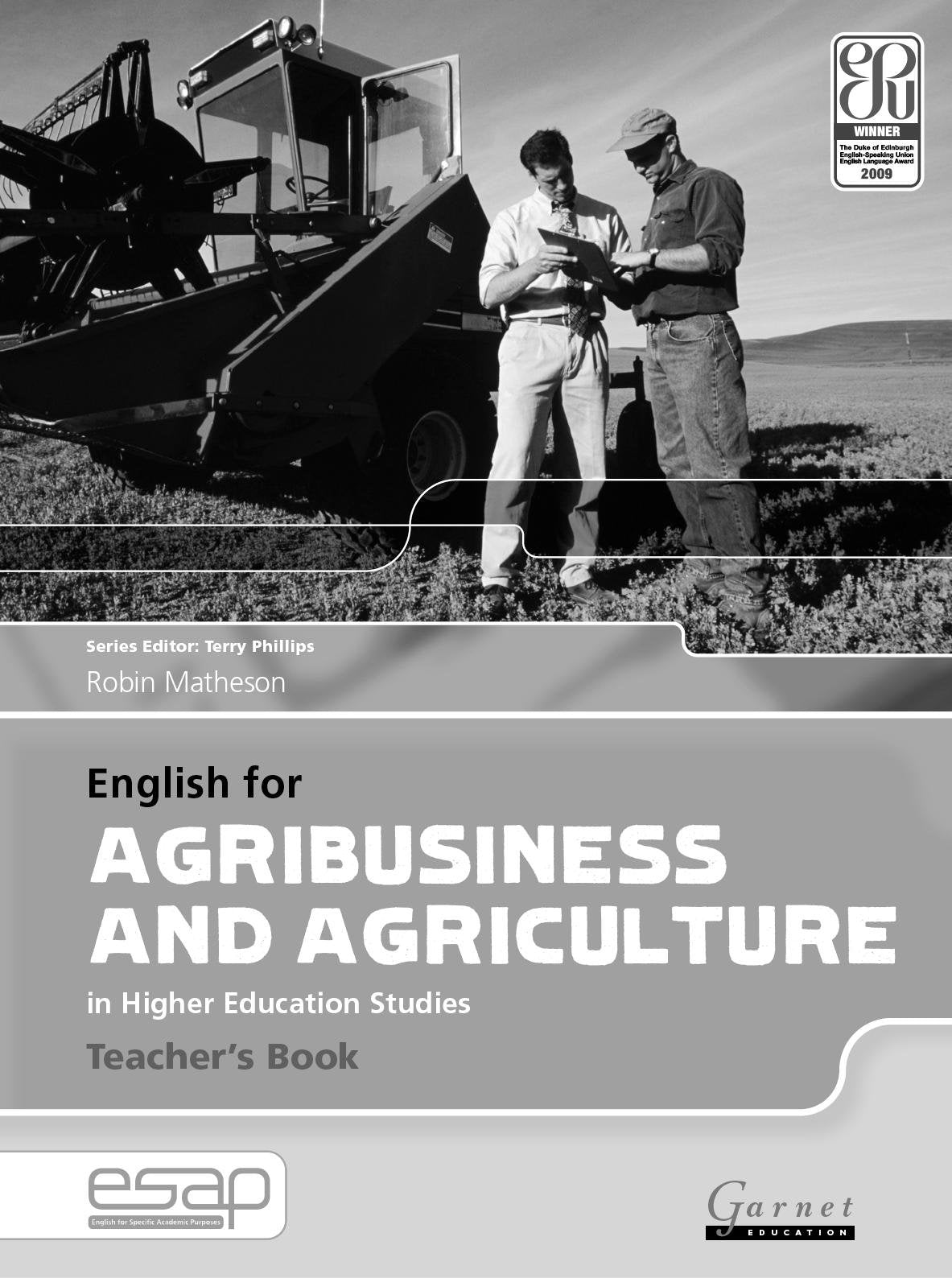 English for Agribusiness and Agriculture in Higher Education Studies - Teacher's Book Foreign Languages ​​& Dictionaries