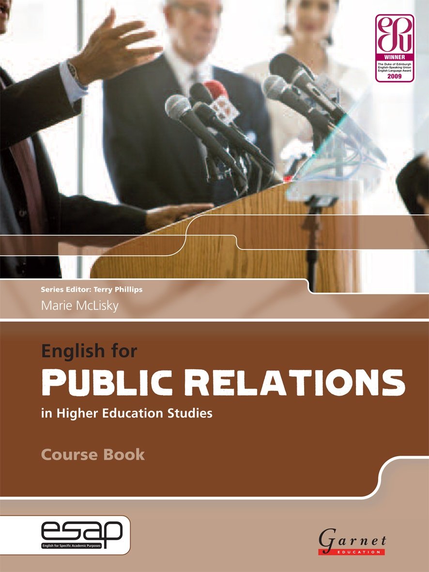 English for Public Relations in Higher Education Studies Course Book with Audio CDs Foreign Languages ​​& Dictionaries