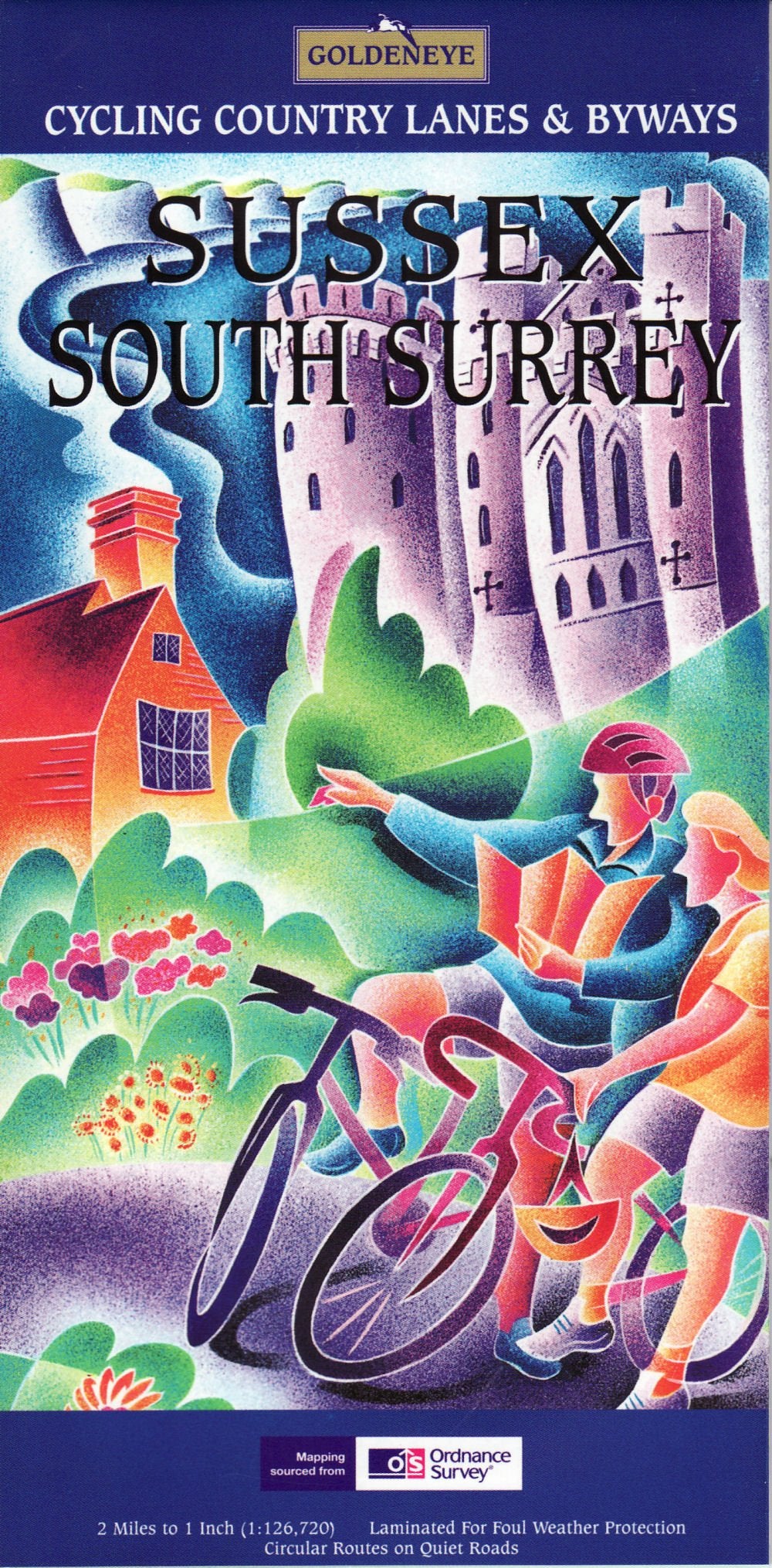 Sussex South Surrey: Cycling Country Lanes and Byways Leisure, Home & Garden