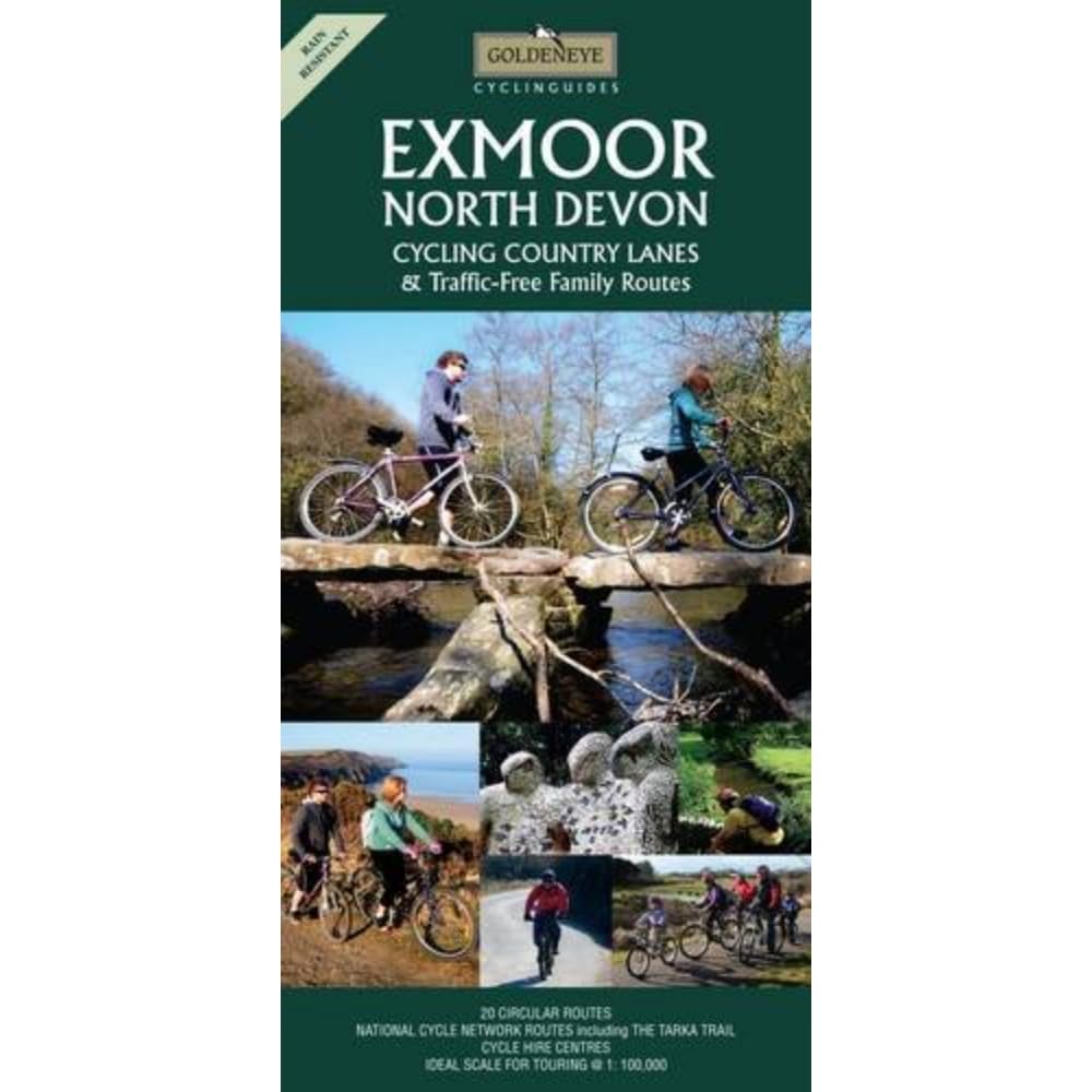 Exmoor North Devon: Cycling Country Lanes & Traffic-Free Family Routes (Goldeneye Cycling Guides) Leisure, Home & Garden