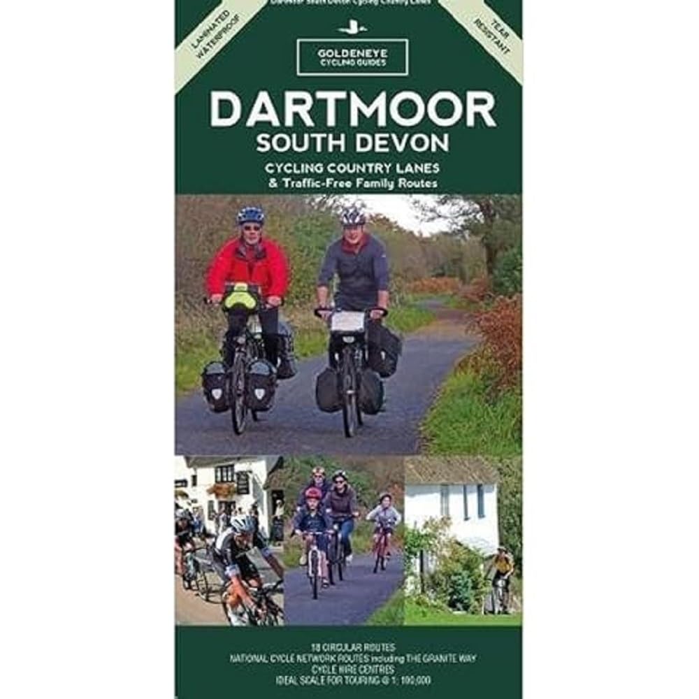 Dartmoor South Devon Cycling Country Lanes & Traffic-Free Family Routes (Goldeneye Cycling Guides, Band 7) Home & Household