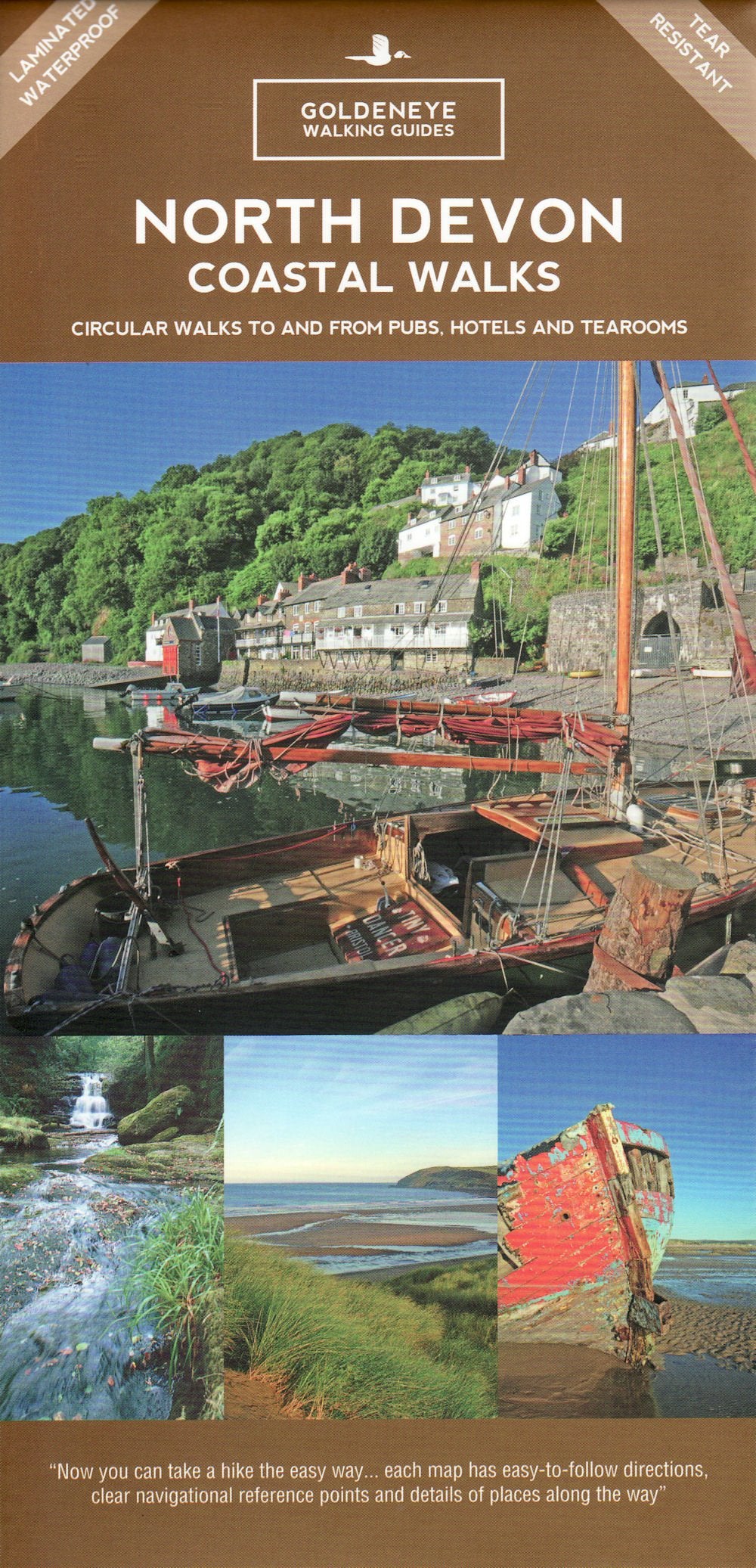 North Devon Coastal Walks (GOLDENEYE WALKING GUIDES, Band 3) Home & Household