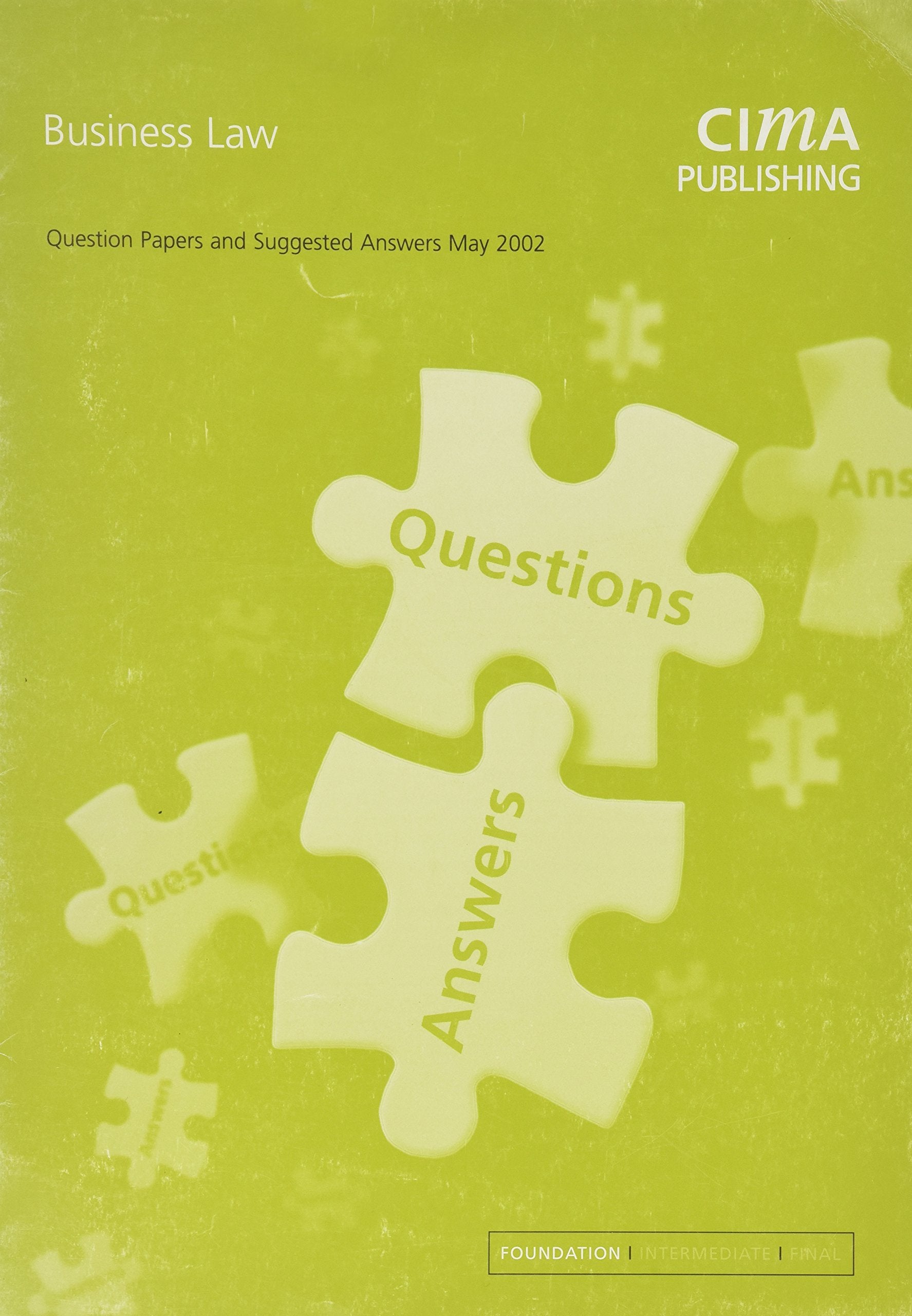 Business Law May 2002 Exam Questions & Answers: May 2002 Exam Questions and Answers Business, Finance & Career