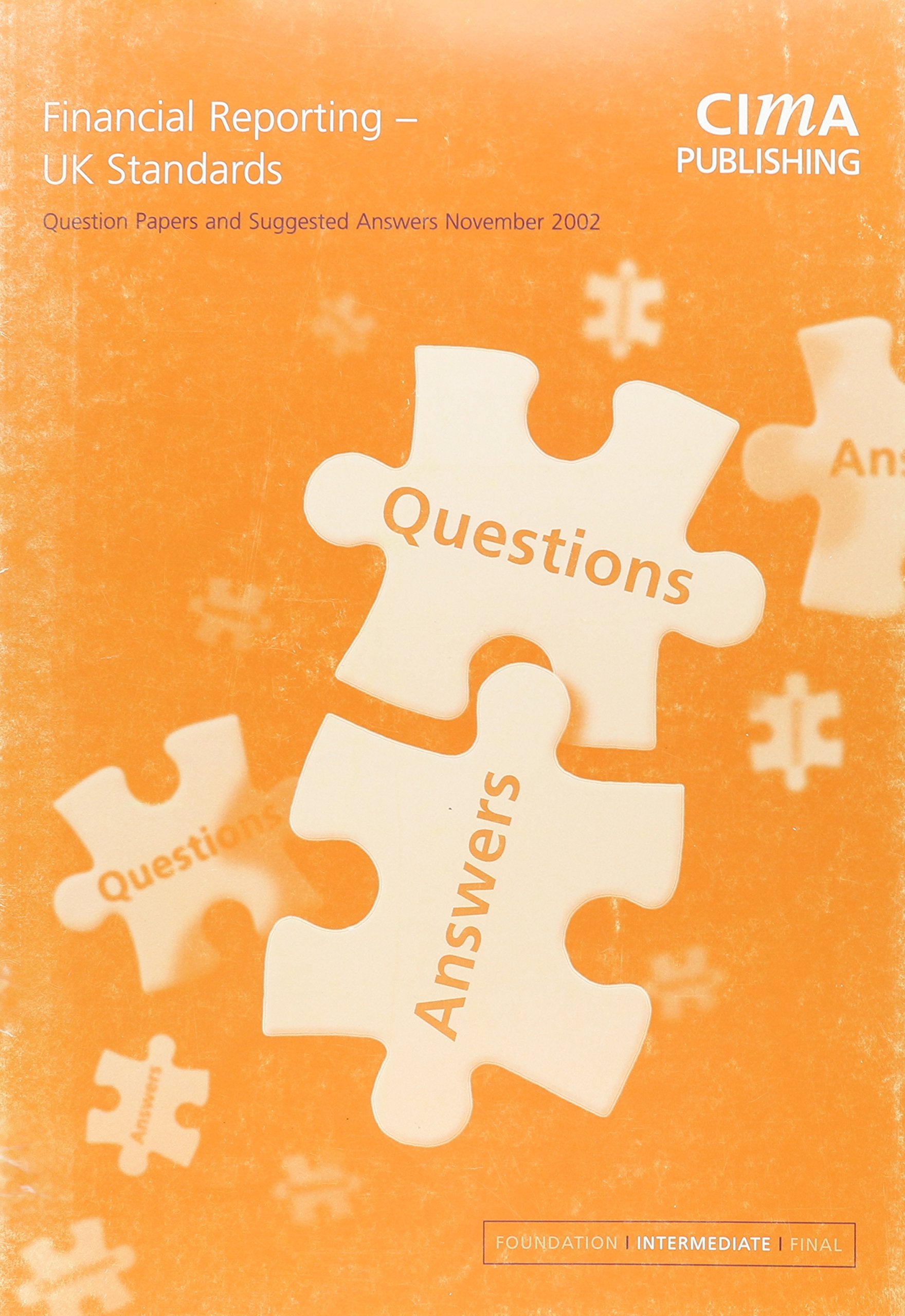 Financial Reporting- Uk Standards November 2002 Exam Questions & Answers Business, Finance & Career