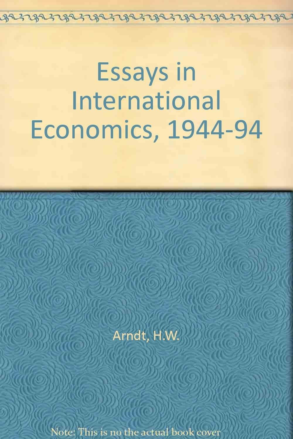 Essays in International Economics 1944-1994 book