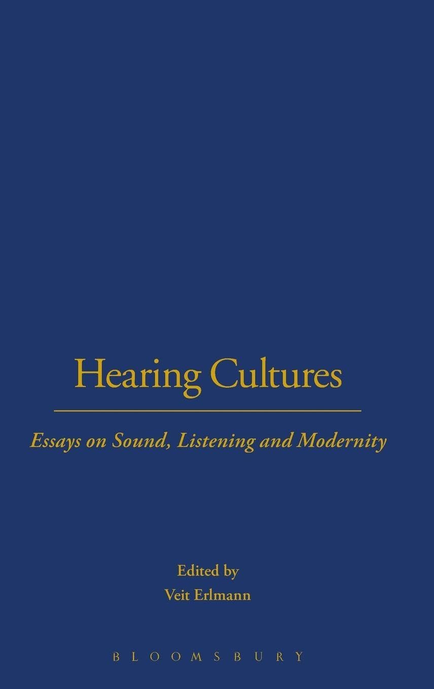 Product Image: Hearing Cultures