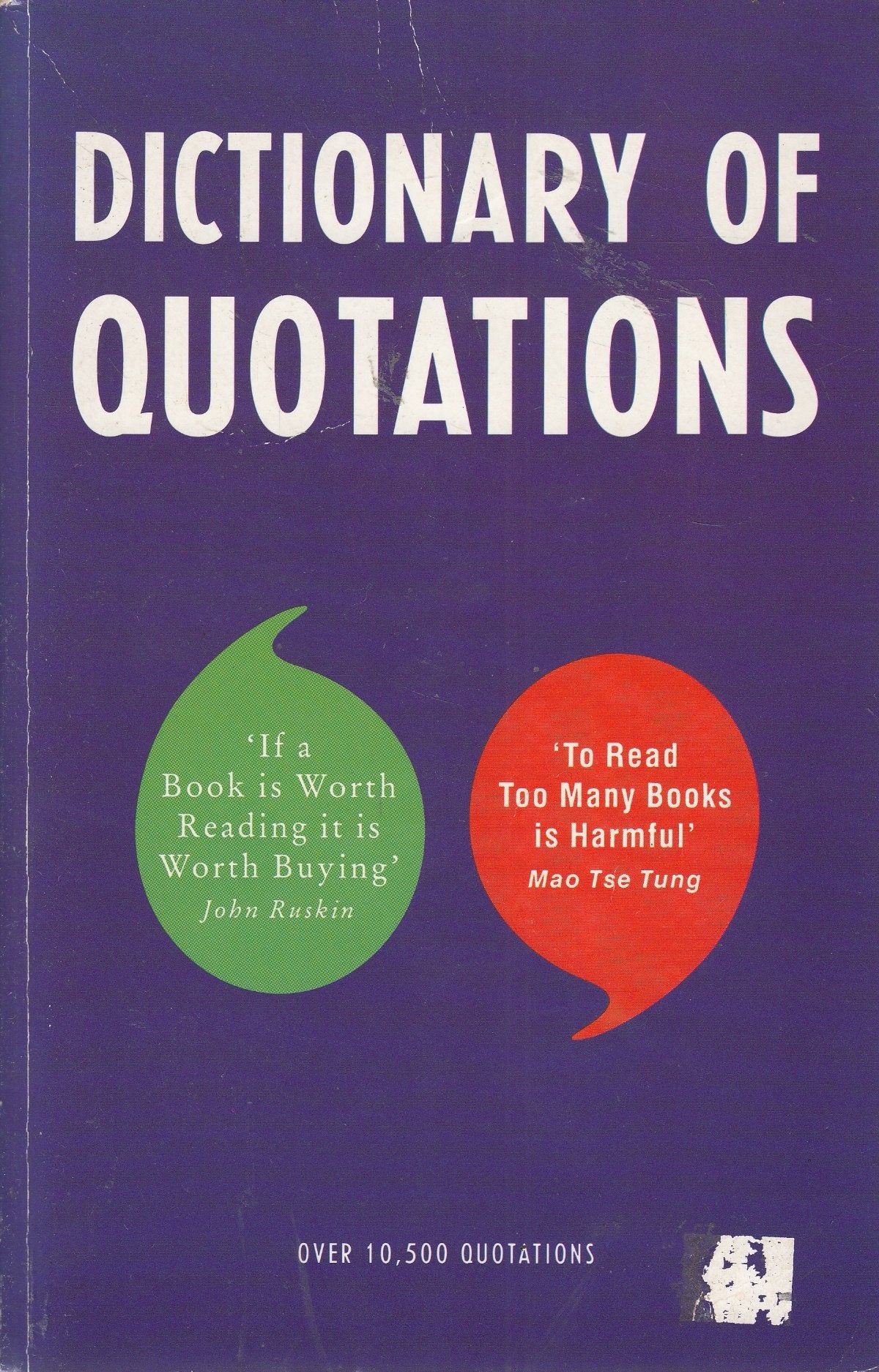 Dictionary of Quotations Books