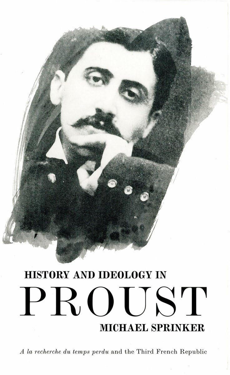 Product Image: History and Ideology in Proust