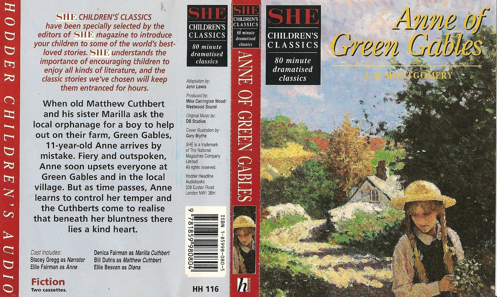 Anne of Green Gables book