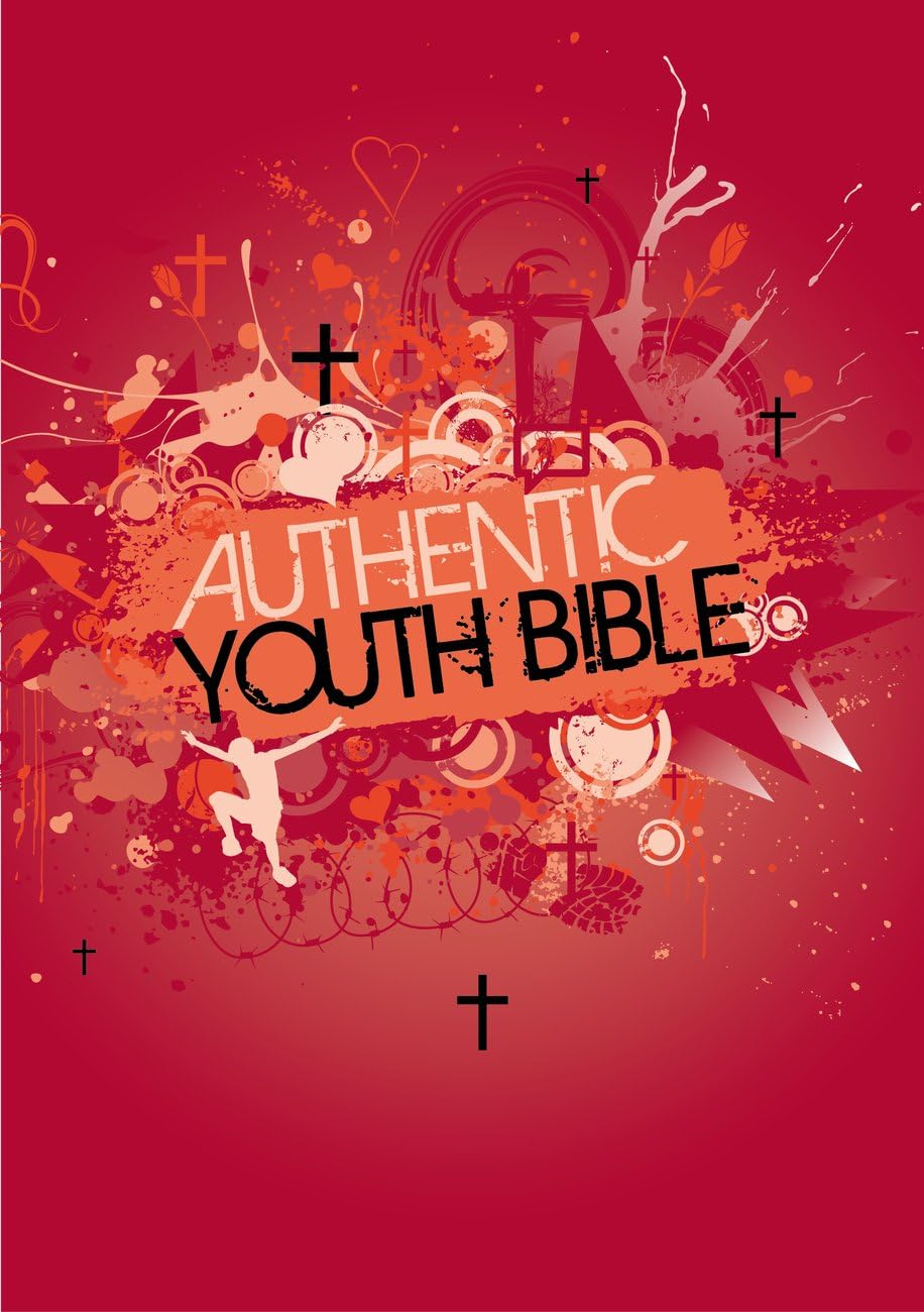 ERV Authentic Youth Bible Red Religion & Esotericism
