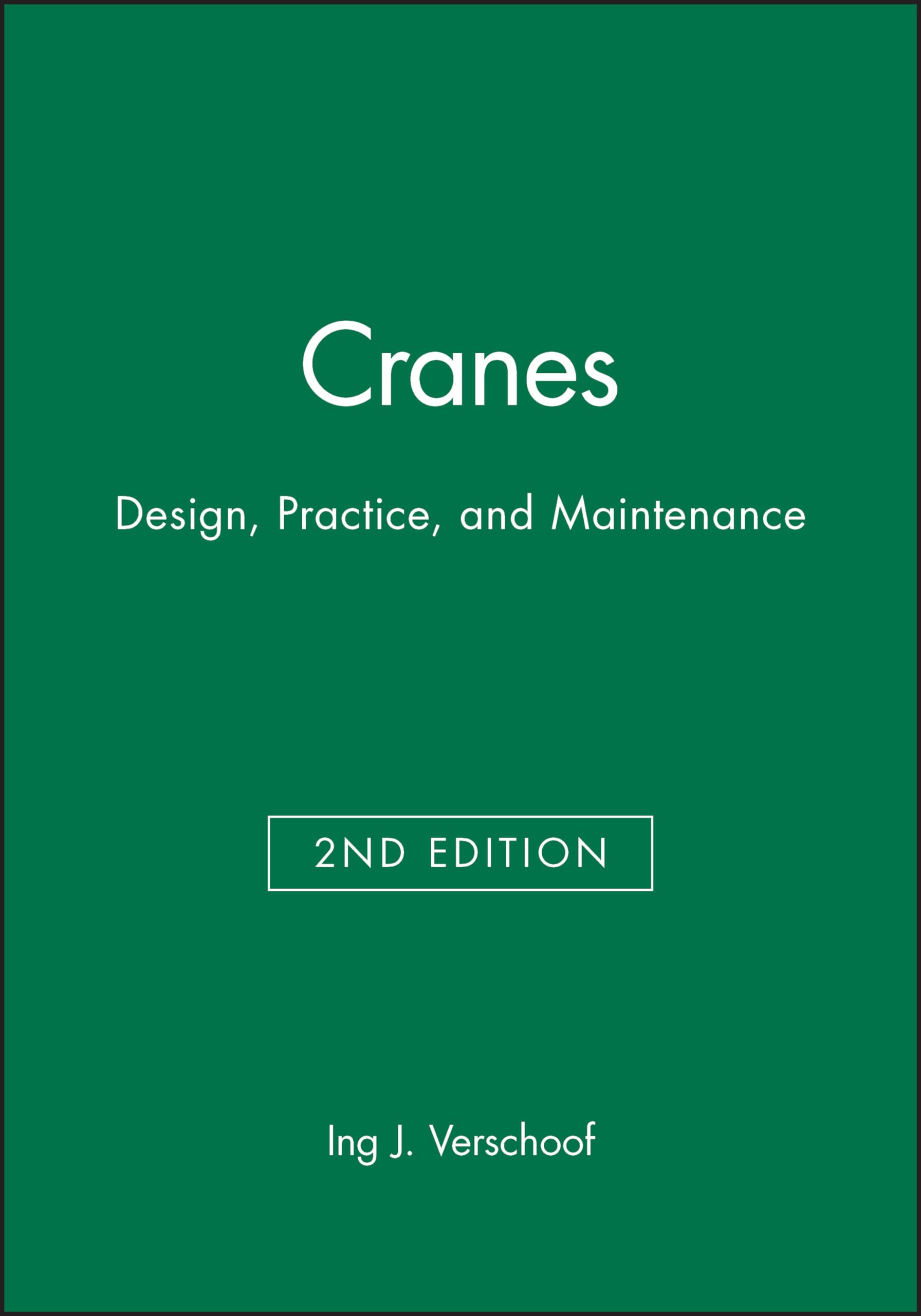 Verschoof, I: Cranes book