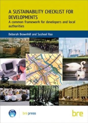 Brownhill, D: Sustainability Checklist for Developments Business & Technology