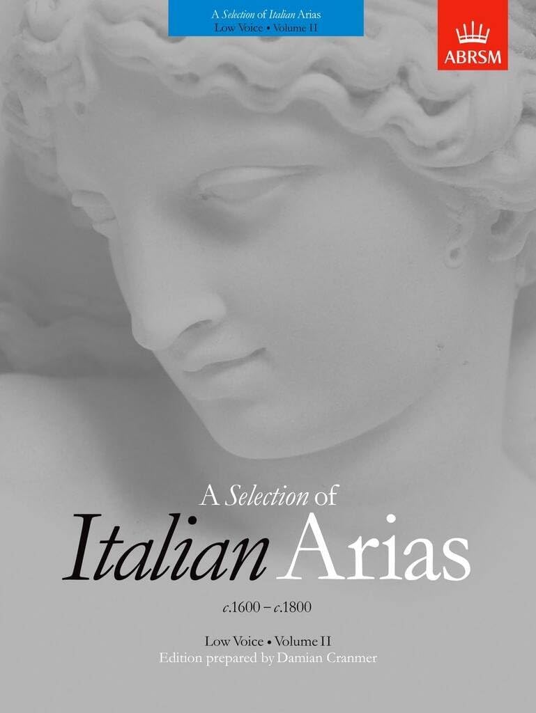 A selection of italian arias volume 2: low voice book