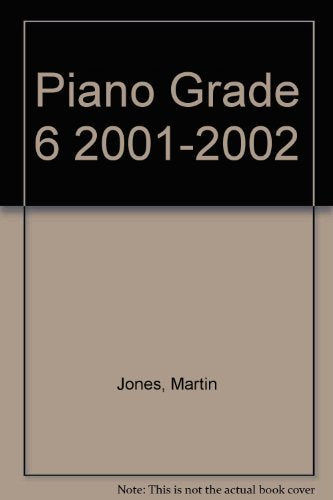 Product Image: Piano Grade 6 2001-2002