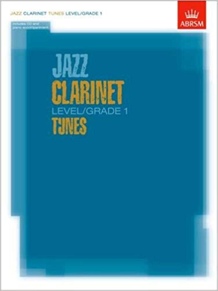 Abrsm jazz: clarinet tunes level/grade 1 (book/cd) +cd book