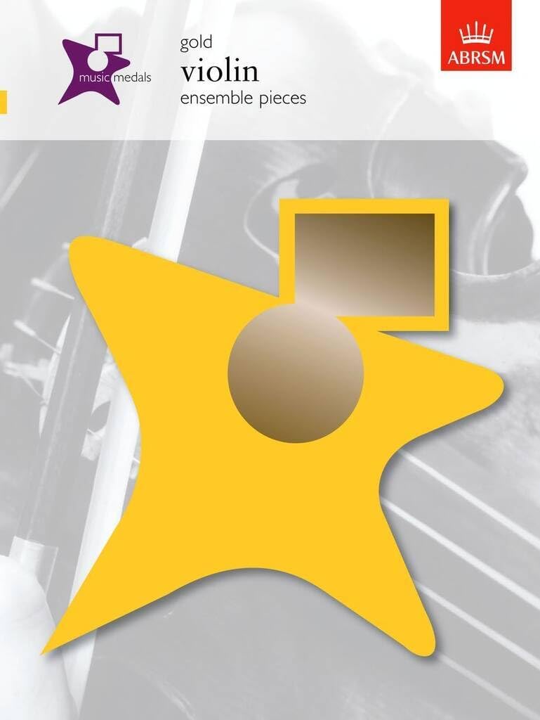 Music Medals Gold Violin Ensemble Pieces Sheet Music