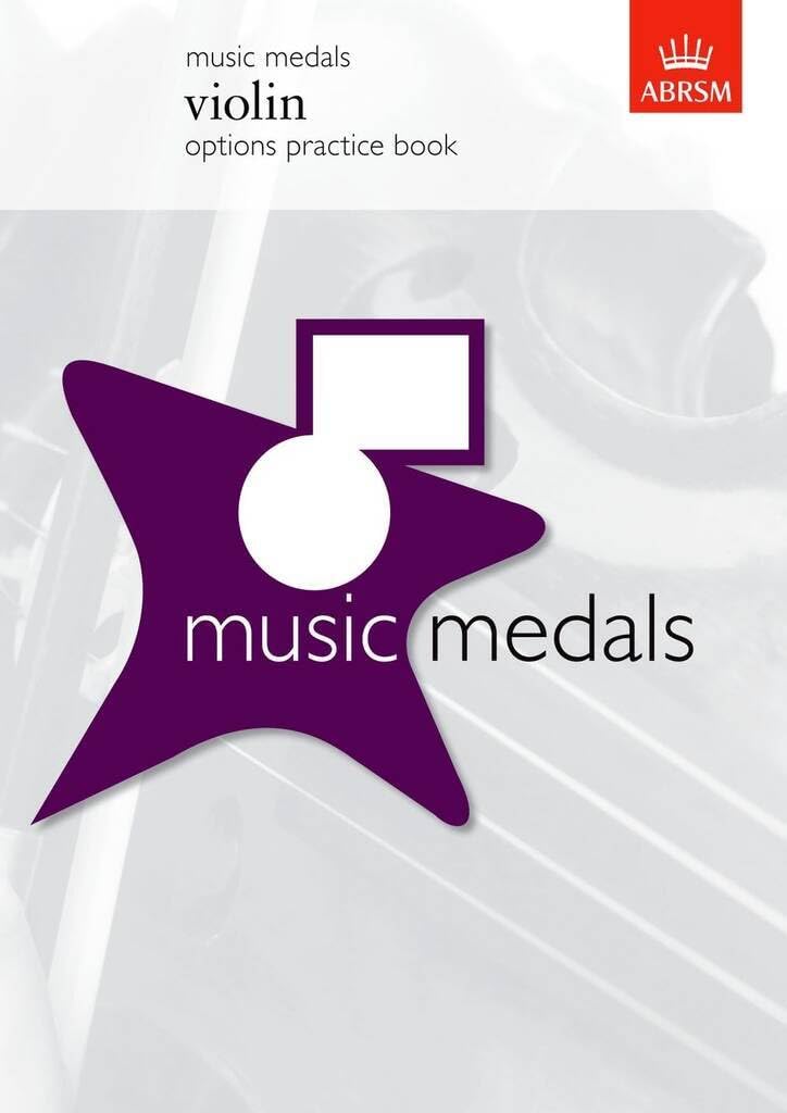 Product Image: Music Medals Violin Options Practice Book