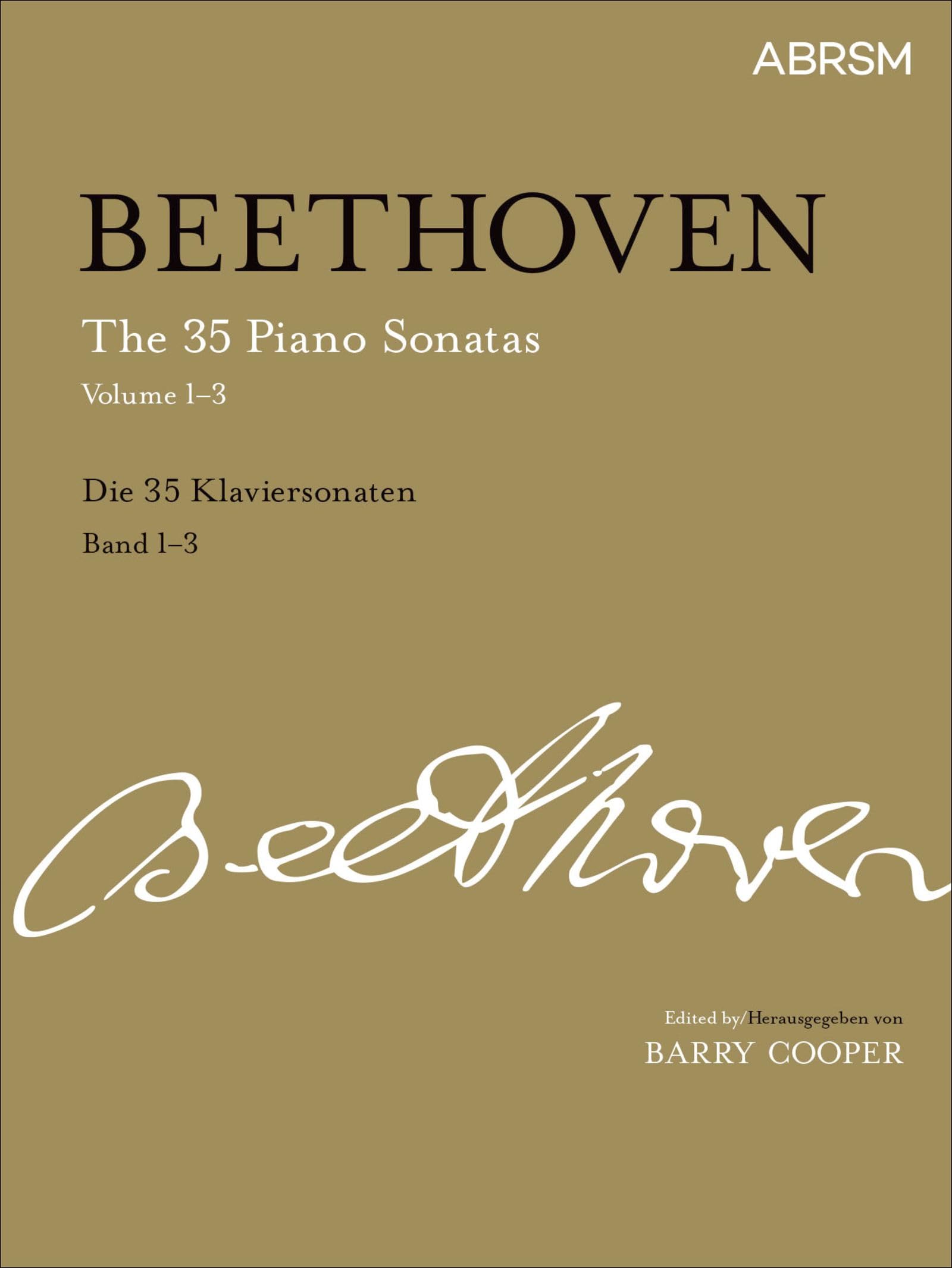 The 35 Piano Sonatas, Volumes 1-3: Slipcase edition (Signature Series (ABRSM)) Sheet Music