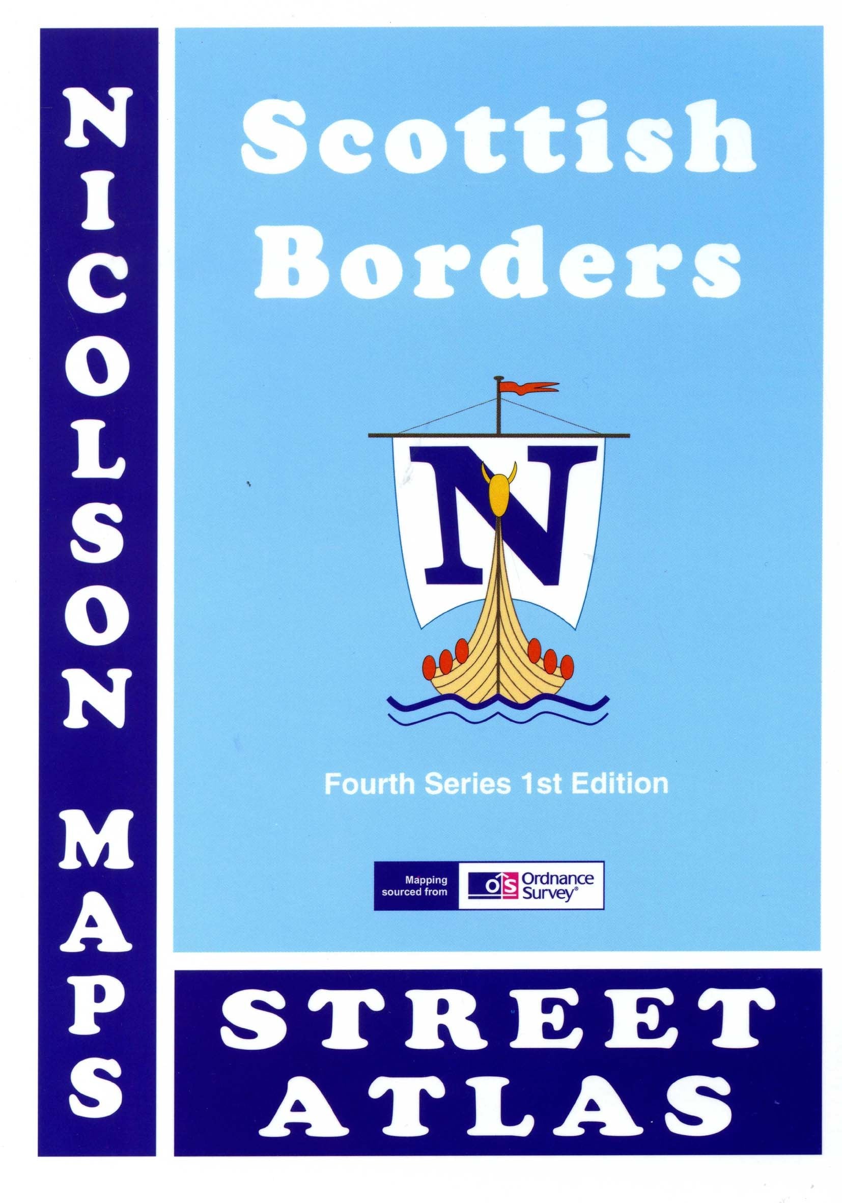 Nicolson Street Atlas Scottish Borders Leisure, Home & Garden