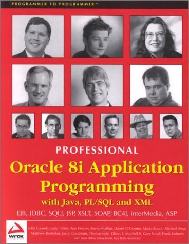 Product Image: PRO ORACLE 8I,: EJB, JDBC, JSP, XSLT, SOAP, BC4J, interMedia, ASP (Programmer to Programmer)