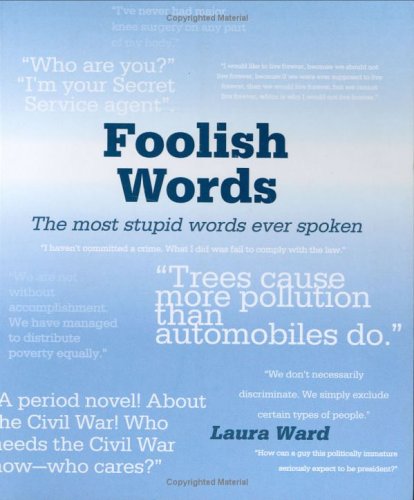Product Image: FOOLISH WORDS