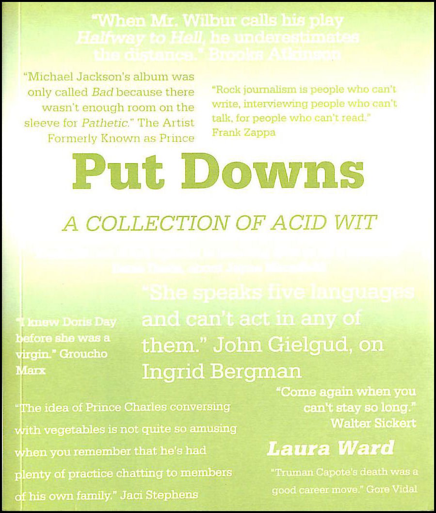 BOOK OF PUT DOWNS Books