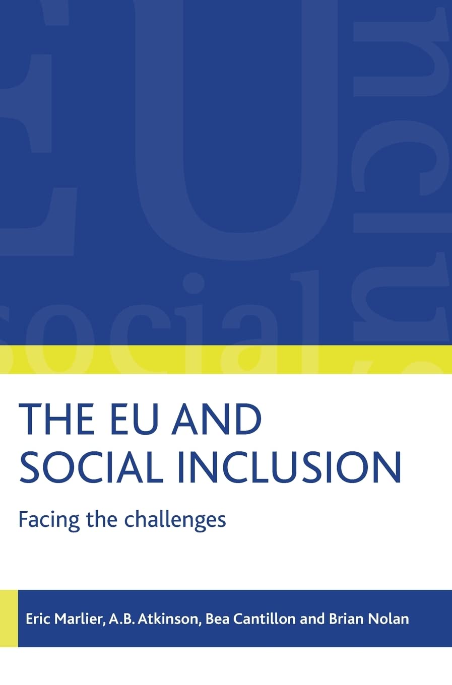Product Image: The EU and social inclusion