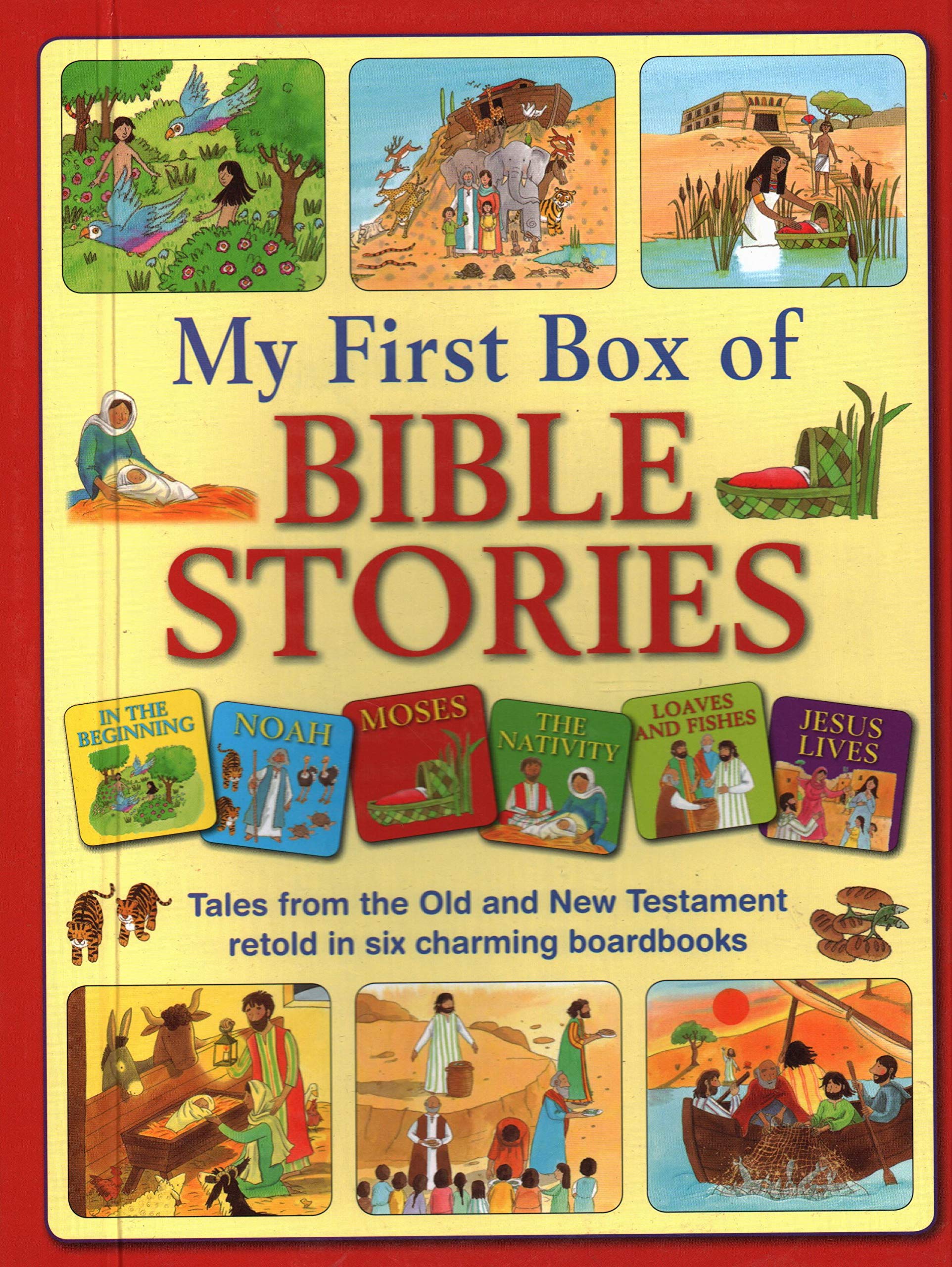 My First Box of Bible Stories: Tales from the Old and New Testament Retold in Six Charming Boardbooks Non-fiction