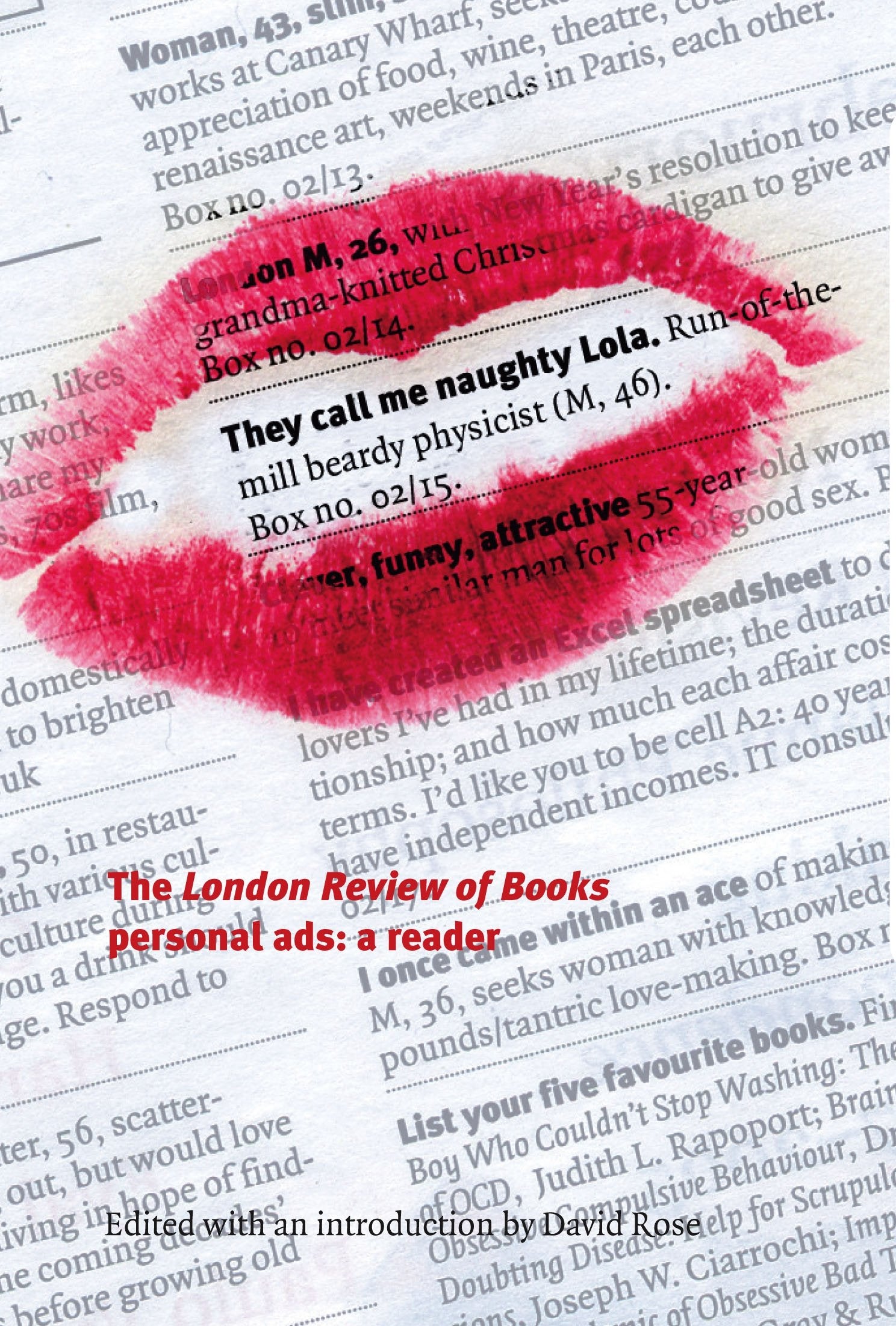 They Call Me Naughty Lola: The London Review of Books Personal Ads: A Reader Contemporary literature