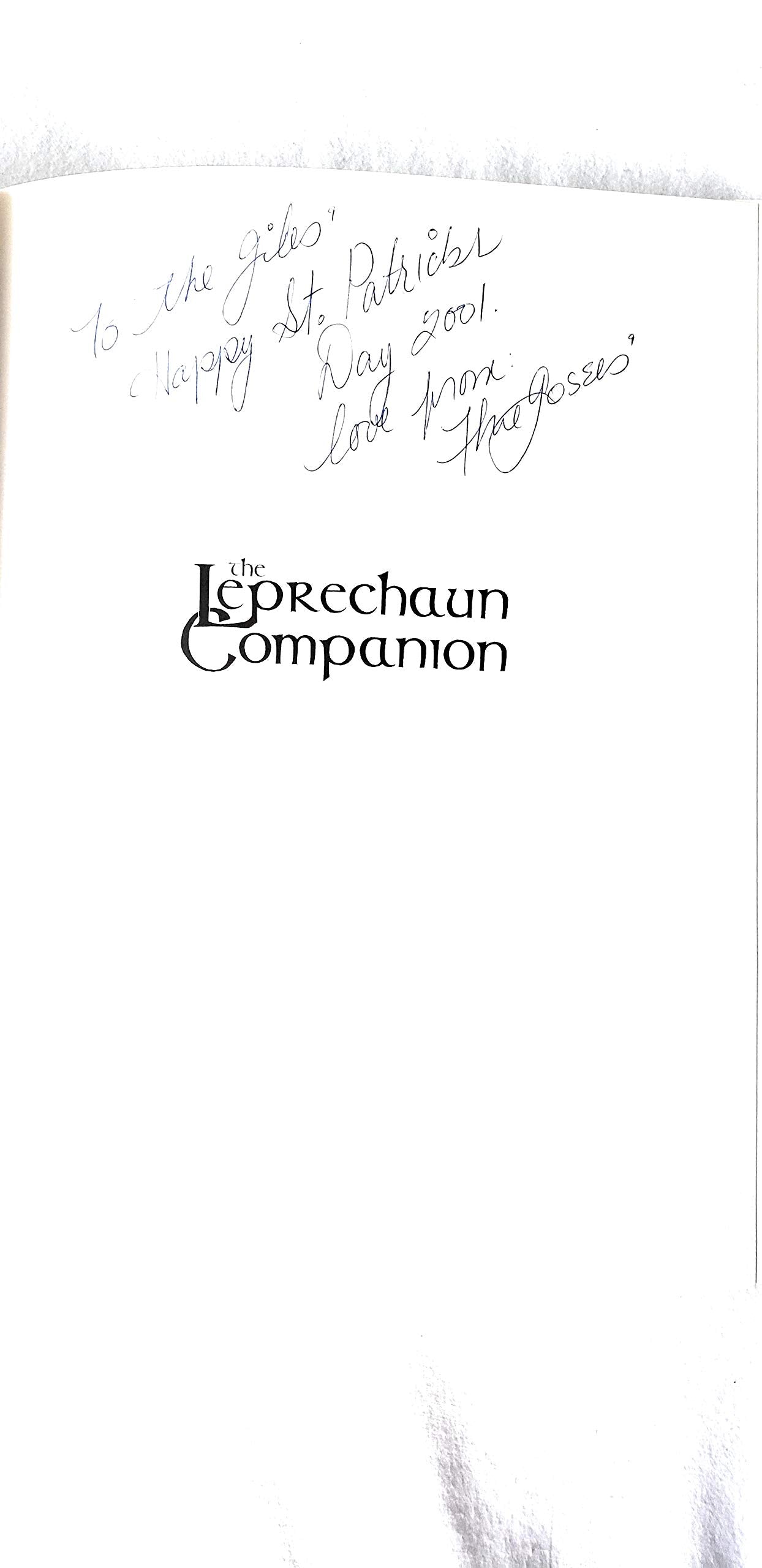 LEPRECHAUN COMPANION Books