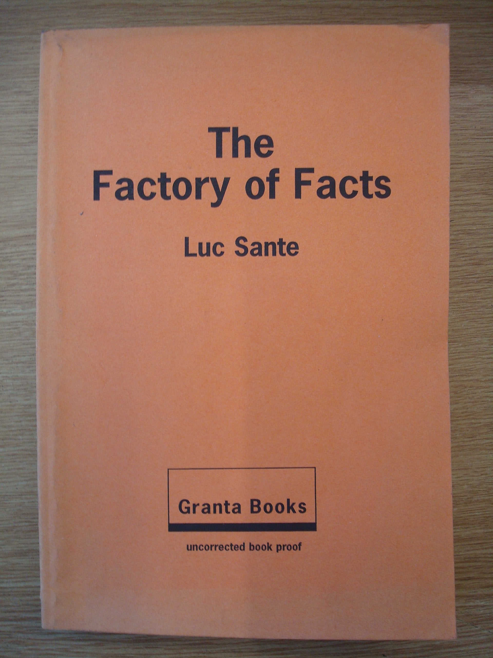 Factory of Facts book