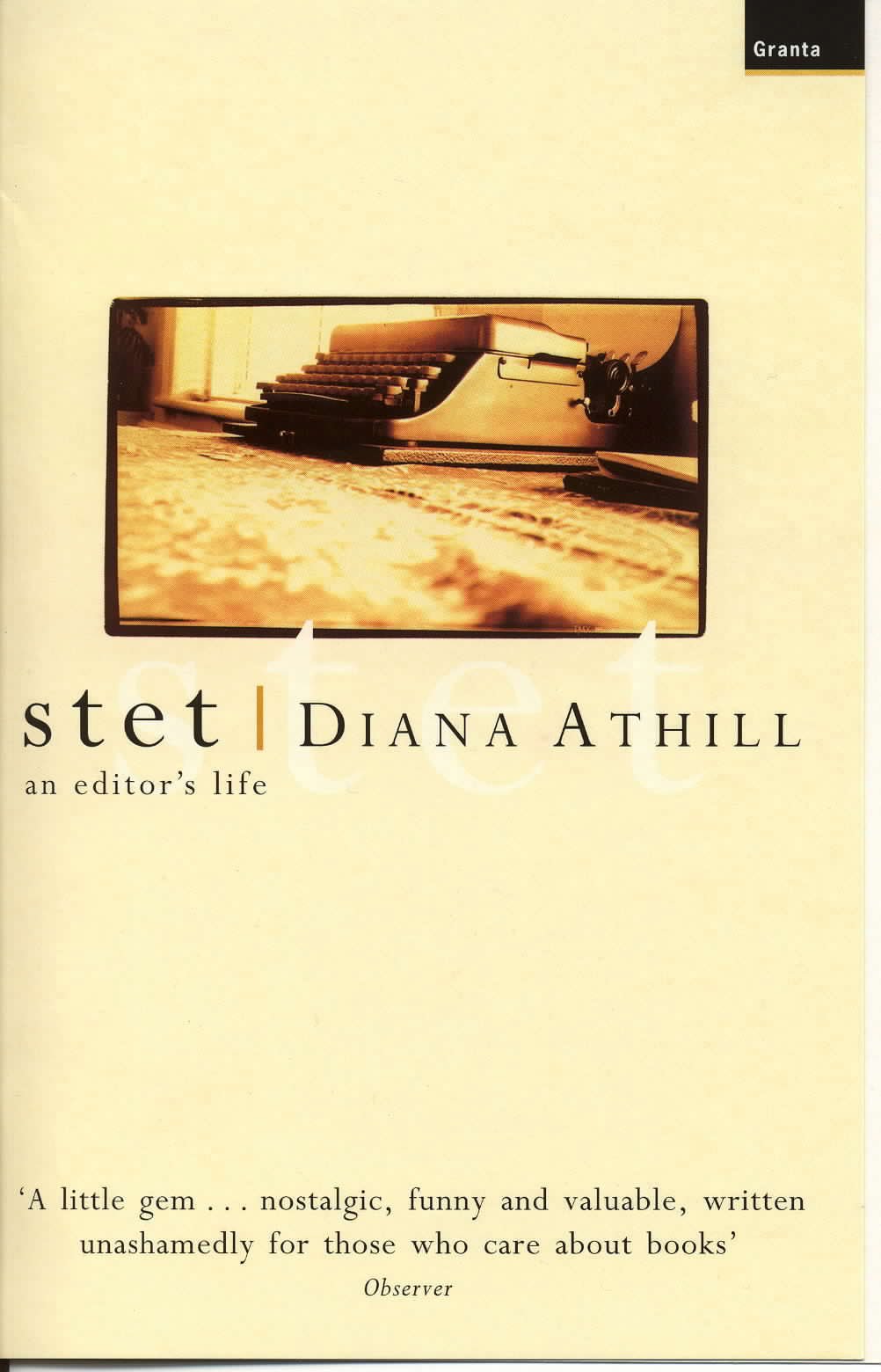Product Image: Stet: an Editor's Life