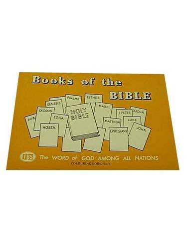 Books of the Bible Colouring Book: Outline Texts Book 4 book